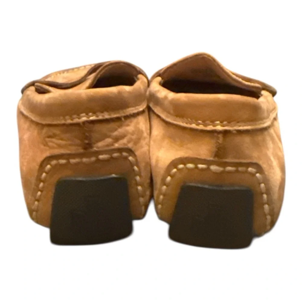 Lauren Ralph Lauren Tan Suede Penny Loafers Size 5.5 Preppy, 90’s, - Picture 3 of 4